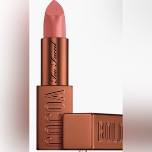 TOO FACED Cocoa Lipstick, Magnetic Case - Shade: Milkshake, Delicious Scent! NIB